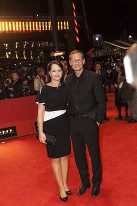 Regierender Bürgermeister Michael Müller und seine Ehefrau Claudia Müller auf der Berlinale 2017 Regierender Bürgermeister Michael Müller und seine Ehefrau Claudia Müller auf der Berlinale Preisverleihung am 18.02.2017