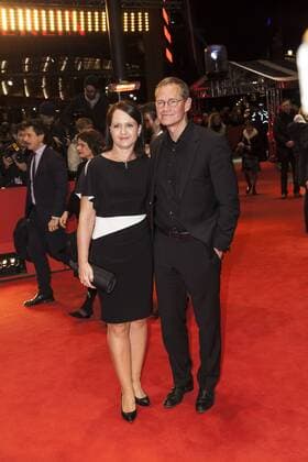 Regierender Bürgermeister Michael Müller und seine Ehefrau Claudia Müller auf der Berlinale 2017 Regierender Bürgermeister Michael Müller und seine Ehefrau Claudia Müller auf der Berlinale Preisverleihung am 18.02.2017