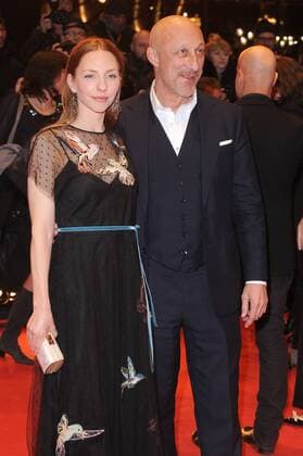 German actress Katharina Schuettler and German director Oliver Hirschbiegel attend the 67th Berlinale International Film Festival Berlin Closing Ceremony at the Grand Hyatt Hotel in Berlin, Germany. FEBRUARY 18th 2017  PTYx17282