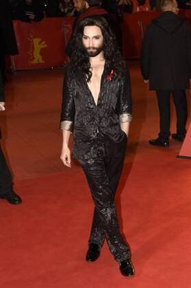 Conchita Wurst attending the closing night at the 67th Berlin International Film Festival Berlinale 2017 at Berlinale Palast on February 18, 2017 in Berlin, Germany. Foto:xC.xNiehausx xFuturexImage
