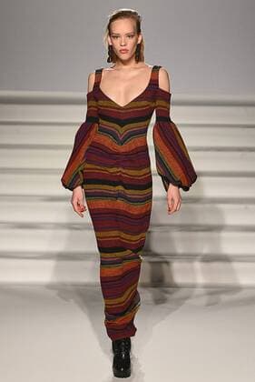 February 17, 2017 - London, England, United Kingdom - British designer Paul Costelloe presents his aw17 collection at London Fashion Week on Feb 17th 2017 at the Wardof Hilton hotel in Aldwych London. London United Kingdom  - ZUMAn230 20170217_zaa_n230_977 Copyright: xKarynxLouisex