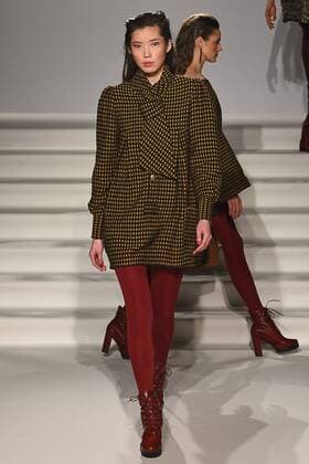 February 17, 2017 - London, England, United Kingdom - British designer Paul Costelloe presents his aw17 collection at London Fashion Week on Feb 17th 2017 at the Wardof Hilton hotel in Aldwych London. London United Kingdom  - ZUMAn230 20170217_zaa_n230_979 Copyright: xKarynxLouisex