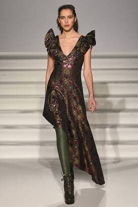 February 17, 2017 - London, England, United Kingdom - British designer Paul Costelloe presents his aw17 collection at London Fashion Week on Feb 17th 2017 at the Wardof Hilton hotel in Aldwych London. London United Kingdom  - ZUMAn230 20170217_zaa_n230_978 Copyright: xKarynxLouisex
