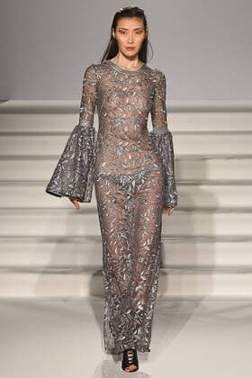February 17, 2017 - London, England, United Kingdom - British designer Paul Costelloe presents his aw17 collection at London Fashion Week on Feb 17th 2017 at the Wardof Hilton hotel in Aldwych London. London United Kingdom  - ZUMAn230 20170217_zaa_n230_1000 Copyright: xKarynxLouisex