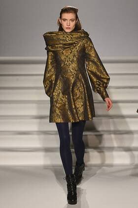 February 17, 2017 - London, England, United Kingdom - British designer Paul Costelloe presents his aw17 collection at London Fashion Week on Feb 17th 2017 at the Wardof Hilton hotel in Aldwych London. London United Kingdom  - ZUMAn230 20170217_zaa_n230_973 Copyright: xKarynxLouisex