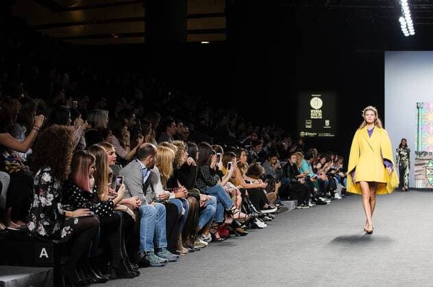 Model bei der Teresa Helbig Fashion Show auf der Mercedes-Benz Fashion Week Madrid Autumn Winter 2017. Madrid, 18.02.2017 Teresa Helbig Model  Foto:xDyDxFotografosx xFuturexImage