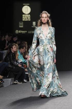 Model bei der Teresa Helbig Fashion Show auf der Mercedes-Benz Fashion Week Madrid Autumn Winter 2017. Madrid, 18.02.2017 Teresa Helbig Model  Foto:xDyDxFotografosx xFuturexImage