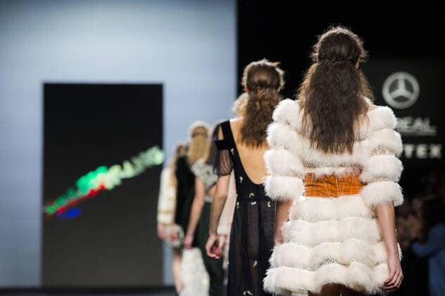 Models bei der Teresa Helbig Fashion Show auf der Mercedes-Benz Fashion Week Madrid Autumn Winter 2017. Madrid, 18.02.2017 Teresa Helbig Models  Foto:xDyDxFotografosx xFuturexImage