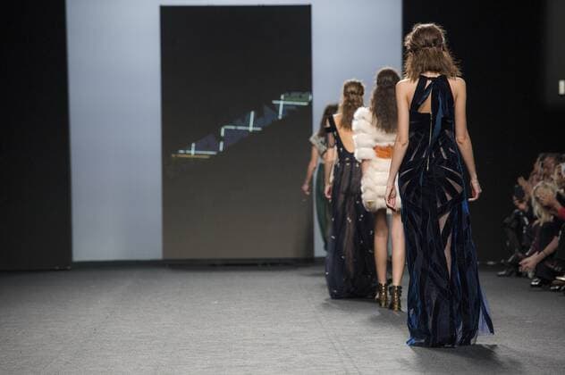 Models bei der Teresa Helbig Fashion Show auf der Mercedes-Benz Fashion Week Madrid Autumn Winter 2017. Madrid, 18.02.2017 Teresa Helbig Models  Foto:xDyDxFotografosx xFuturexImage