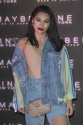 London, UK. 18 February 2017. Vanessa White attends the Maybelline Bring on the Night party during London Fashion Week at Scotch of St James in Mason s Yard. Maybelline Bring on the Night party during London Fashion Week, London, UK 