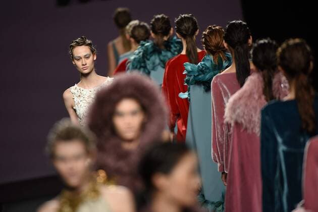 Desfile de Marcos Luengo en la Mercedes Benz Fashion Week Madrid 2017. 588 Diego Puerta Cordon Press Marcos Luengo fashion show at Mercedes Benz Fashion Week Madrid 2017. Cordon Press  DiegoxPuerta