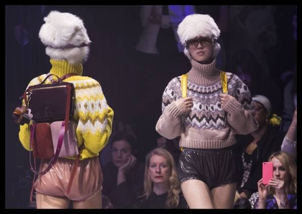 London, United Kingdom. Anya Hindmarch show on the third day of London Fashion Week for Autumn Winter 2017.  xStephenxLockx xi-Imagesx IIM-14431-0020