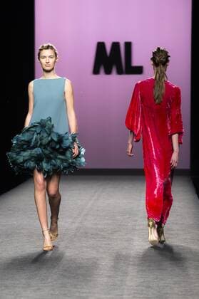 Models bei der Marcos Luengo Fashion Show auf der Mercedes-Benz Fashion Week Madrid Autumn Winter 2017. Madrid, 19.02.2017 Marcos Luengo Models  Foto:xDyDxFotografosx xFuturexImage