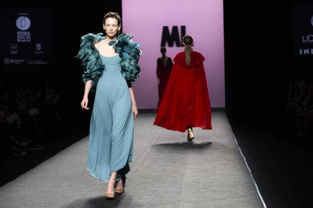 Models bei der Marcos Luengo Fashion Show auf der Mercedes-Benz Fashion Week Madrid Autumn Winter 2017. Madrid, 19.02.2017 Marcos Luengo Models  Foto:xDyDxFotografosx xFuturexImage