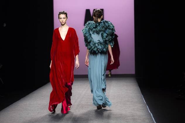 Models bei der Marcos Luengo Fashion Show auf der Mercedes-Benz Fashion Week Madrid Autumn Winter 2017. Madrid, 19.02.2017 Marcos Luengo Models  Foto:xDyDxFotografosx xFuturexImage