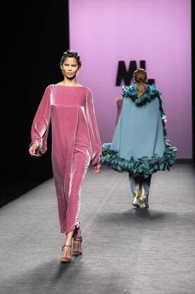 Models bei der Marcos Luengo Fashion Show auf der Mercedes-Benz Fashion Week Madrid Autumn Winter 2017. Madrid, 19.02.2017 Marcos Luengo Models  Foto:xDyDxFotografosx xFuturexImage