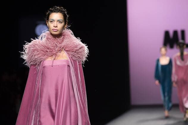Models bei der Marcos Luengo Fashion Show auf der Mercedes-Benz Fashion Week Madrid Autumn Winter 2017. Madrid, 19.02.2017 Marcos Luengo Models  Foto:xDyDxFotografosx xFuturexImage