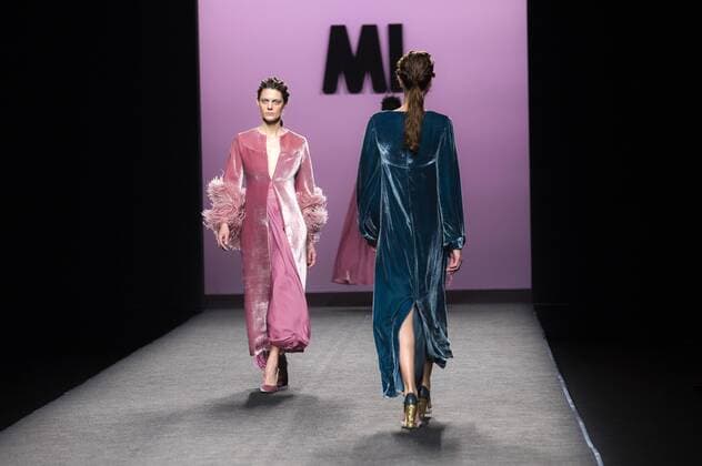 Models bei der Marcos Luengo Fashion Show auf der Mercedes-Benz Fashion Week Madrid Autumn Winter 2017. Madrid, 19.02.2017 Marcos Luengo Models  Foto:xDyDxFotografosx xFuturexImage