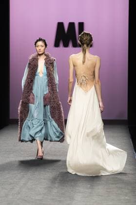 Models bei der Marcos Luengo Fashion Show auf der Mercedes-Benz Fashion Week Madrid Autumn Winter 2017. Madrid, 19.02.2017 Marcos Luengo Models  Foto:xDyDxFotografosx xFuturexImage