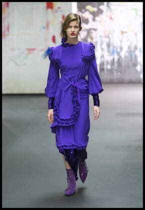 London, United Kingdom. Models walk the catwalk at the Preen by Thornton Bregazzi show on day 3 of London Fashion Week 2017 at the QE2 Centre, Westminster, London, UK,  xBenxStevensx xi-Imagesx IIM-14432-0012
