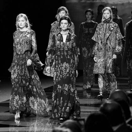 February 19, 2017 - Madrid, Spain - Model walks the runway at the AILANTO show during the Mercedes-Benz Madrid Fashion Week Autumn Winter 2017 2018 at IFEMA on February 19, 2017 in Madrid, Spain Madrid Spain  - ZUMAn230 20170219_zaa_n230_039 Copyright: xOscarxGonzalezx