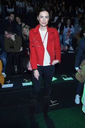 Monica de Tomas en el front row del Desfile de Ailanto en la Mercedes Benz Fashion Week Madrid 2017. 588 Diego Puerta Cordon Press Monica de Tomas at the front row of Ailanto fashion show at Mercedes Benz Fashion Week Madrid 2017. Cordon Press  DiegoxPuerta