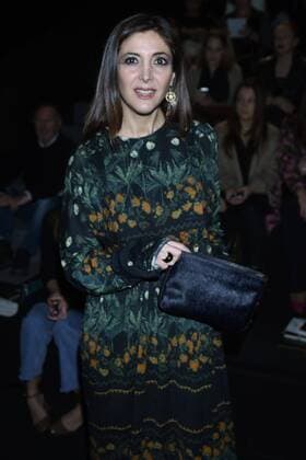 Espido Freire en el front row del Desfile de Ailanto en la Mercedes Benz Fashion Week Madrid 2017. 588 Diego Puerta Cordon Press Espido Freire at the front row of Ailanto fashion show at Mercedes Benz Fashion Week Madrid 2017. Cordon Press  DiegoxPuerta