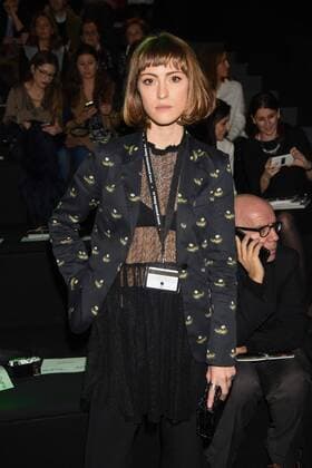 Mercedes Bellido en el front row del Desfile de Ailanto en la Mercedes Benz Fashion Week Madrid 2017. 588 Diego Puerta Cordon Press Mercedes Bellido at the front row of Ailanto fashion show at Mercedes Benz Fashion Week Madrid 2017. Cordon Press  DiegoxPuerta