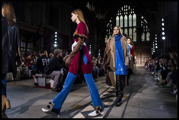 . 19 02 2017. London, United Kingdom. Models walk the catwalk at the Toga show on day 3 of London Fashion Week 2017 at The Guildhall, London, UK.  xBenxStevensx xi-Imagesx IIM-14433-0020