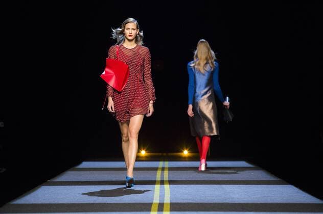 Models bei der Moises Nieto Fashion Show auf der Mercedes-Benz Fashion Week Madrid Autumn Winter 2017. Madrid, 18.02.2017 Moises Nieto Models  Foto:xDyDxFotografosx xFuturexImage