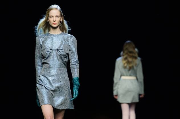 Models bei der Moises Nieto Fashion Show auf der Mercedes-Benz Fashion Week Madrid Autumn Winter 2017. Madrid, 18.02.2017 Moises Nieto Models  Foto:xDyDxFotografosx xFuturexImage