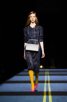 Model bei der Moises Nieto Fashion Show auf der Mercedes-Benz Fashion Week Madrid Autumn Winter 2017. Madrid, 18.02.2017 Moises Nieto Model  Foto:xDyDxFotografosx xFuturexImage