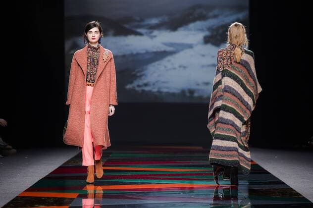 Models bei der Ailanto Fashion Show auf der Mercedes-Benz Fashion Week Madrid Autumn Winter 2017. Madrid, 19.02.2017 Ailanto Models  Foto:xDyDxFotografosx xFuturexImage