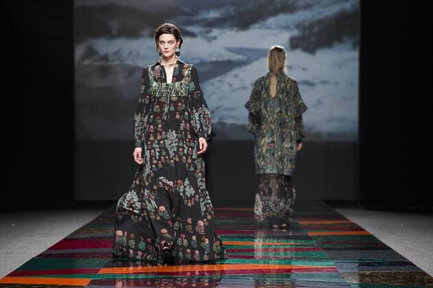 Models bei der Ailanto Fashion Show auf der Mercedes-Benz Fashion Week Madrid Autumn Winter 2017. Madrid, 19.02.2017 Ailanto Models  Foto:xDyDxFotografosx xFuturexImage