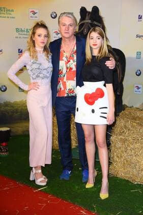 Lina Larissa Strahl, Detlev Buck, Lisa-Marie Koroll Weltpremiere des Kinofilms Bibi & Tina - Tohuwabohu Total (Bibi und Tina 4) im Kino in der Kulturbrauerei in Berlin am 19.02.2017