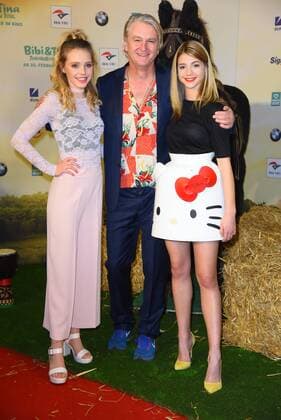 Lina Larissa Strahl, Detlev Buck, Lisa-Marie Koroll Weltpremiere des Kinofilms Bibi & Tina - Tohuwabohu Total (Bibi und Tina 4) im Kino in der Kulturbrauerei in Berlin am 19.02.2017