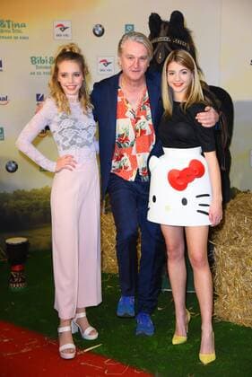 Lina Larissa Strahl, Detlev Buck, Lisa-Marie Koroll Weltpremiere des Kinofilms Bibi & Tina - Tohuwabohu Total (Bibi und Tina 4) im Kino in der Kulturbrauerei in Berlin am 19.02.2017