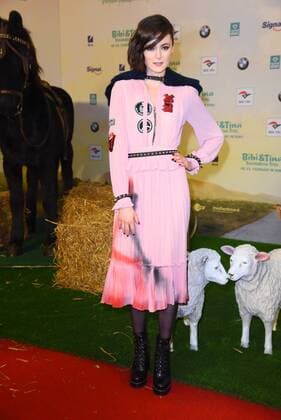 Lea van Acken Weltpremiere des Kinofilms Bibi & Tina - Tohuwabohu Total (Bibi und Tina 4) im Kino in der Kulturbrauerei in Berlin am 19.02.2017