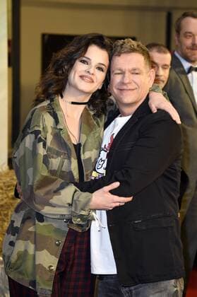 Peter Plate mit Begleitung bei der Premiere des Kinofilms Bibi & Tina - Tohuwabohu Total im Cinestar Kulturbrauerei. Berlin, 19.02.2017 Foto:xF.xKernx xFuturexImage