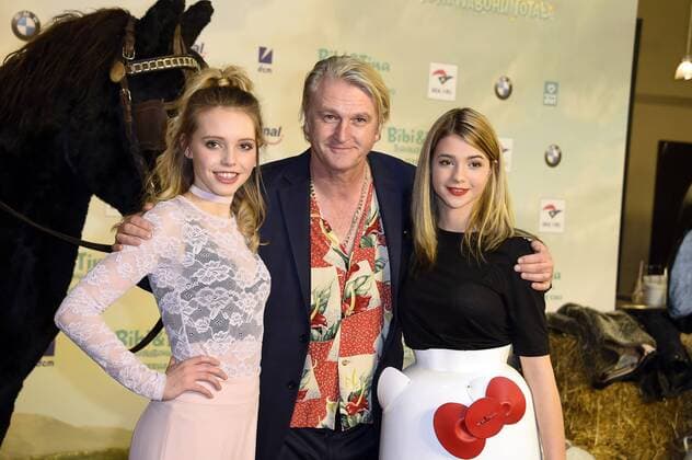 Lina Larissa Strahl, Detlev Buck und Lisa-Marie Koroll bei der Premiere des Kinofilms Bibi & Tina - Tohuwabohu Total im Cinestar Kulturbrauerei. Berlin, 19.02.2017 Foto:xF.xKernx xFuturexImage