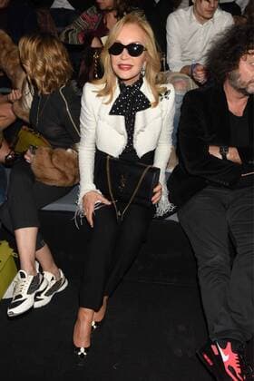 Carmen Lomana - Desfile de Malne en la Mercedes Benz Fashion Week Madrid 2017. 588 DiegoxPuerta Cordon Press Carmen Lomana at the front row of Malne fashion show at Mercedes Benz Fashion Week Madrid 2017. Cordon Press  DiegoxPuerta