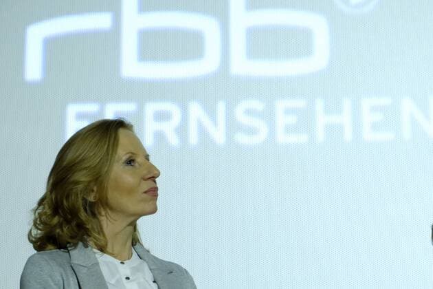 Patricia Schlesinger (Intendantin Rundfunk Berlin Brandenburg, rbb) während der Verleihung des Panorama Publikumspreises anlässlich der 67. Berlinale 67. Internationale Filmfestspiele Berlin