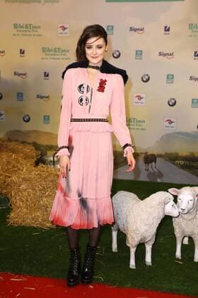 Lea van Acken bei der Bibi und Tina- Tohuwabohu Total Film Premiere am 19.02.2017 in Berlin Bibi und Tina- Tohuwabohu Total Filmpremiere in Berlin, 2017 