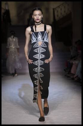 London Fashion Week - Temperley Modenschau . 19 02 2017. London, United Kingdom. Temperley London show on the third day of London Fashion Week for Autumn Winter 2017.  xStephenxLockx xi-Imagesx IIM-14436-0017