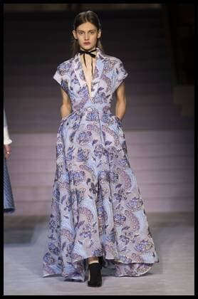 London Fashion Week - Temperley Modenschau . 19 02 2017. London, United Kingdom. Temperley London show on the third day of London Fashion Week for Autumn Winter 2017.  xStephenxLockx xi-Imagesx IIM-14436-0022
