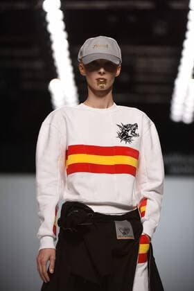 Madrid Fashion Week - Maria Ke Fisherman Modenschau Desfile de Maria Ke Fisherman en la Mercedes Benz Fashion Week Madrid 2017. 588 DiegoxPuerta Cordon Press Maria Ke Fisherman fashion show at Mercedes Benz Fashion Week Madrid 2017. Cordon Press  DiegoxPuerta