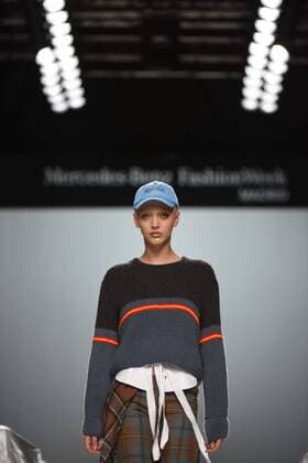 Madrid Fashion Week - Maria Ke Fisherman Modenschau Desfile de Maria Ke Fisherman en la Mercedes Benz Fashion Week Madrid 2017. 588 DiegoxPuerta Cordon Press Maria Ke Fisherman fashion show at Mercedes Benz Fashion Week Madrid 2017. Cordon Press  DiegoxPuerta