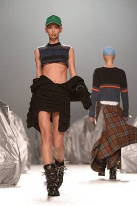 Madrid Fashion Week - Maria Ke Fisherman Modenschau Desfile de Maria Ke Fisherman en la Mercedes Benz Fashion Week Madrid 2017. 588 DiegoxPuerta Cordon Press Maria Ke Fisherman fashion show at Mercedes Benz Fashion Week Madrid 2017. Cordon Press  DiegoxPuerta