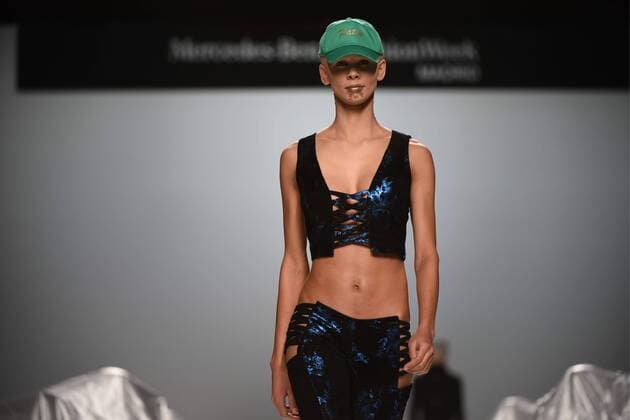 Madrid Fashion Week - Maria Ke Fisherman Modenschau Desfile de Maria Ke Fisherman en la Mercedes Benz Fashion Week Madrid 2017. 588 DiegoxPuerta Cordon Press Maria Ke Fisherman fashion show at Mercedes Benz Fashion Week Madrid 2017. Cordon Press  DiegoxPuerta