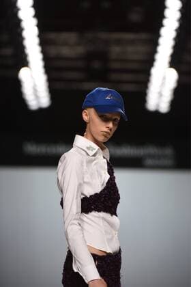 Madrid Fashion Week - Maria Ke Fisherman Modenschau Desfile de Maria Ke Fisherman en la Mercedes Benz Fashion Week Madrid 2017. 588 DiegoxPuerta Cordon Press Maria Ke Fisherman fashion show at Mercedes Benz Fashion Week Madrid 2017. Cordon Press  DiegoxPuerta